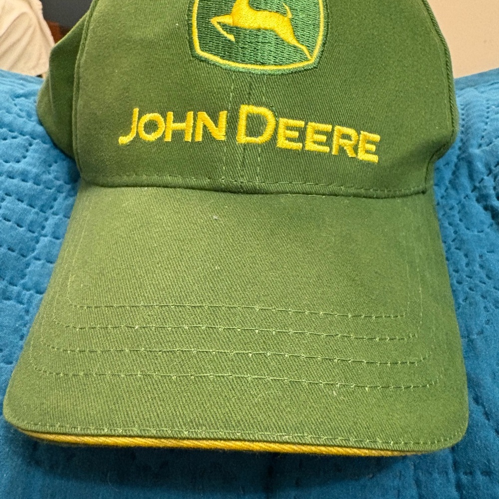 John Deere Green and Yellow Baseball Cap